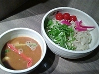 「カリーつけめん (赤） (￥780/中盛無料)」@麺屋 江武里の写真