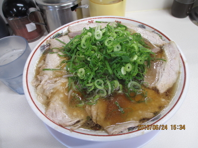 「特製ラーメン　￥850」@本家第一旭 たかばし本店の写真