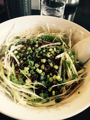 「担々麺(汁なし)【¥700】」@らーめん 竜屋の写真