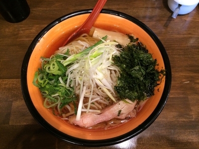 「支那そば＋唐揚げ１ケ定食」@麺屋 八頭龍 バイパス店の写真