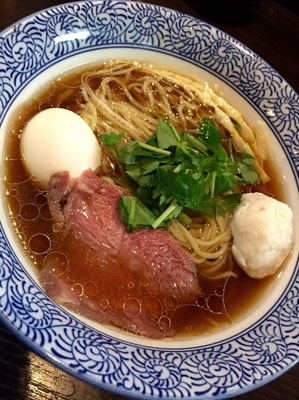 「【nijiの日限定】牛と鯛の醤油そば￥1000➕️鯛めし￥200」@麺処 ほん田 nijiの写真