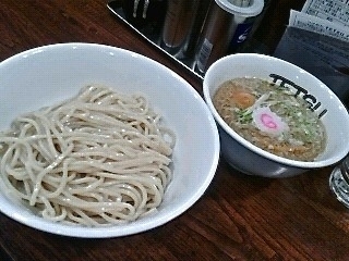 「夜のつけめん/¥800 (+味玉/サービス券)」@はじめの写真