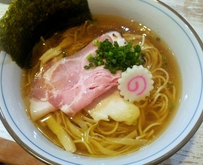 「【限定】カリプソ中華そば （150629）」@中華そば 四つ葉の写真