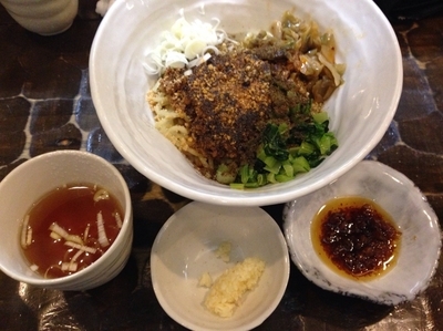 「坦々まぜそば」@油そば 油虎の写真