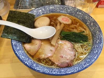 「中華そば＋味玉 680＋100円」@白河手打中華そば 法隆の写真