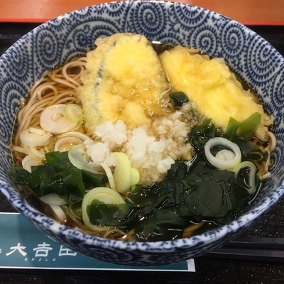 「朝旬そば（￥300）」@そば処 大吉田の写真