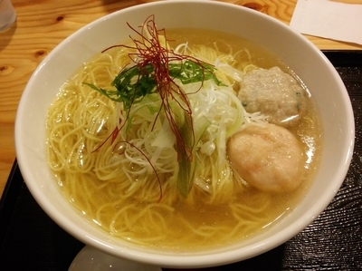 「あら炊き塩らぁめん」@麺屋海神 立川店の写真