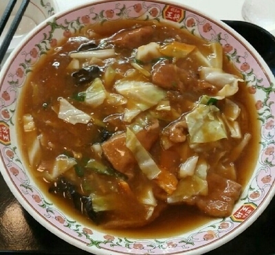 「水戸流スタミナラーメン　７３４円」@餃子の王将 水戸さくら通り店の写真