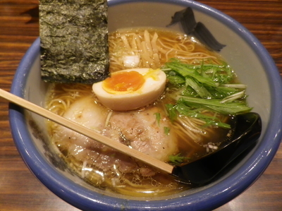 「柚子醤油らーめん」@AFURI 横浜ジョイナス店の写真