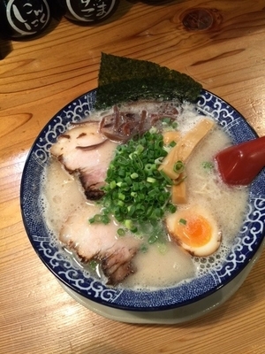 「塩豚骨（全部乗せ）」@博多ラーメン 鶴亀堂 春日井店の写真