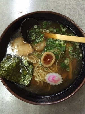 「しょうゆらうめん（極細）」@らうめん白山の写真
