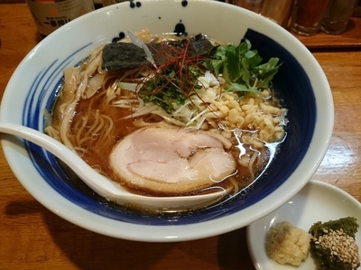 「【夏季限定】冷やしそば700円＋ビール＆日本酒＋etc」@麺屋 鶏口の写真