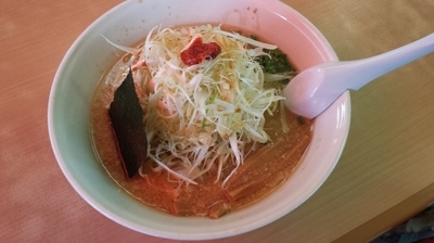 「赤味噌ネギラーメン」@らーめん ゆうきや 総本店の写真