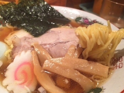 「ラーメン(520円)」@元気屋の写真