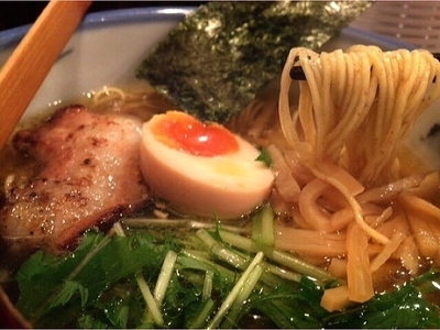 「塩らーめん(880円)」@AFURI 原宿店の写真