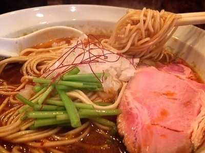 「煮干そば(700円)」@灰汁中華 丿貫の写真