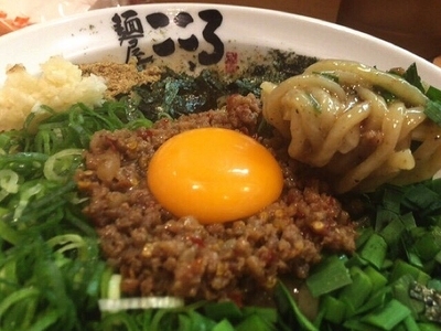 「台湾まぜそば(780円)」@麺屋 こころ 大岡山本店の写真