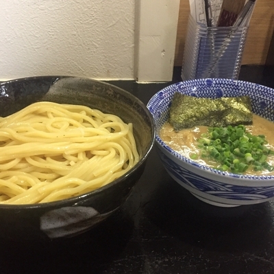 「鶏帆立の塩つけめん（中）¥850」@二代目狼煙 分店 弐の写真