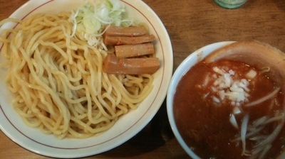 「辛つけめん（味噌） 大  \950」@麺処 慶の写真