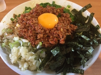 「【限定】我流豚星。台湾混ぜ蕎麦850円」@豚星。の写真