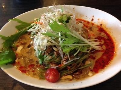 「『豆乳仕立ての冷し坦々麺830円』」@中華蕎麦 瑞山（ZUIZAN）の写真