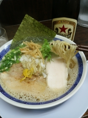 「汁・魚介塩760円」@丸直の写真