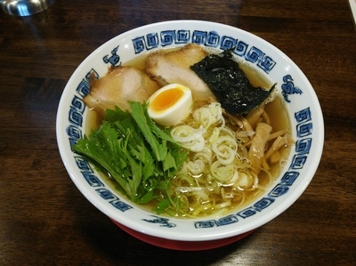 「ゆず塩にぼしそば【限定】」@星野ラーメン店の写真