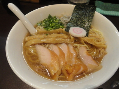 「【限定】アンチョビオイルの冷し伊吹そば」@おおぜき中華そば店の写真