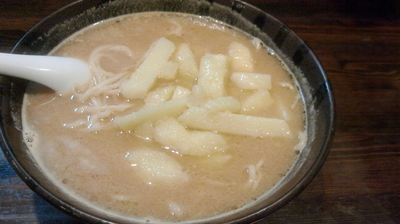 「ジャガバタラーメン(750円)」@麺工房HIRAMAの写真