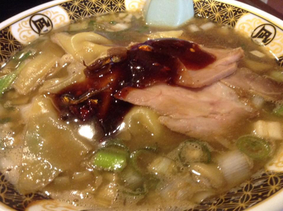 「煮干ラーメン」@すごい煮干ラーメン凪 西新宿7丁目店の写真