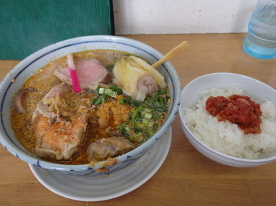 「7月4日限定　鮟肝Hot醤油 Ｂ」@MENYA 食い味の道有楽の写真