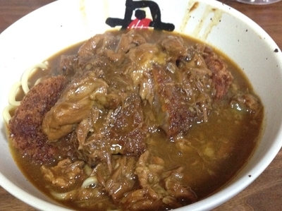 「限定大どろ大人のカレー麺ロースカツのせ【1050円】」@丹行味素 北新横浜本店の写真