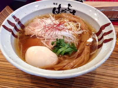 「(別館) 鶏鰹そば ¥830 + 味付玉子 ¥100」@横浜家系 麺屋はやぶさの写真