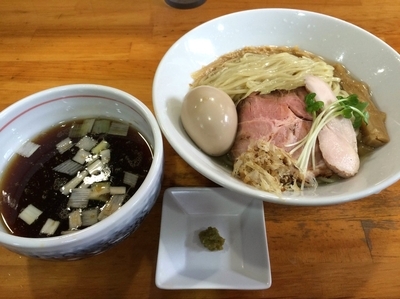 「【夏期限定】生揚げ醤油つけめん（850円）」@麺屋 むじゃきの写真