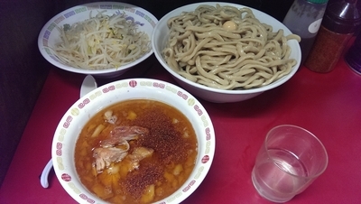 「つけ麺、大、７００、野菜」@蓮爾 登戸店の写真