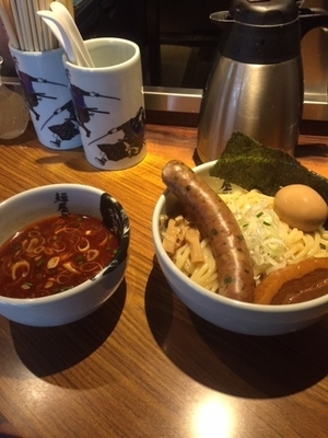 「虎洞辛つけ麺」@麺屋武蔵 虎洞の写真