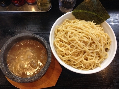 「海老辛つけめん　４ばか　￥１０２０」@あっ晴れノ山は高らか！！ 緒川店の写真
