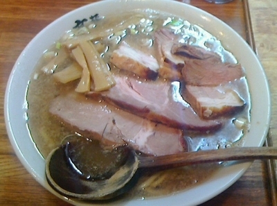 「半ミックス肉麺」@麺 髙はしの写真
