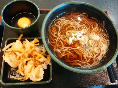 「朝そば330円」@ゆで太郎 前橋文京店の写真