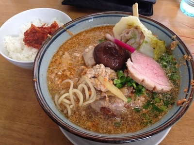 「7月4日限定 鮟肝HOT醤油」@MENYA 食い味の道有楽の写真