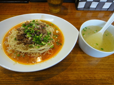 「汁なし担々麺」@塩らーめん 千茶屋の写真