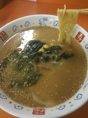 「ラーメン（味噌）¥550」@ラーメンショップ 宇都宮南店の写真