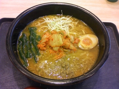 「キムチ坦々麺」@中華万里の写真