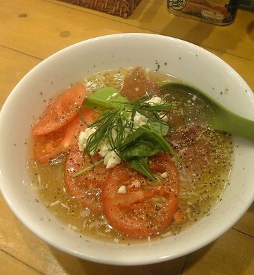 「【限定】italian風フルルの冷やしSOBA」@麺屋 Hulu-luの写真