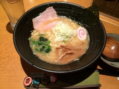 「ラーメン（濃厚トリブタ・熟成細麺）」@自家製熟成麺 吉岡の写真