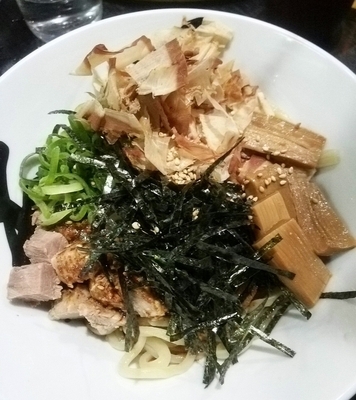 「まぜそば （150703）」@ラーメン天天の写真