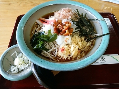 「【なめこおろしそば800円】→500円」@久田屋 そば店の写真