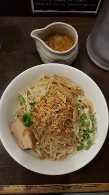 「油そば大盛840円」@つけめん102 川口店の写真