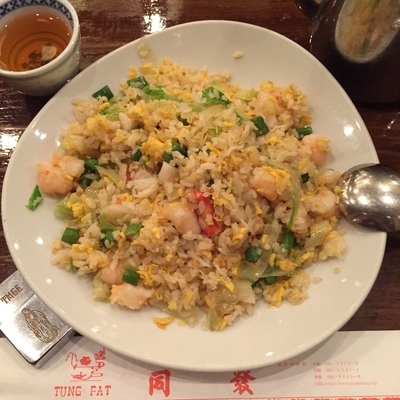 「XO醤海鮮炒飯」@中華菜館 同發 別館の写真