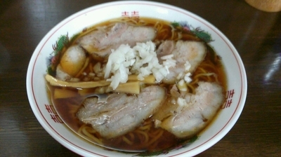 「チャーシューメン600円」@中華そば たてしなの写真